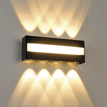 Aplica LED exterior 9 surse lumina iluminare fatada si zonal