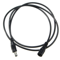 Cablu alimentare-prelungire DC 2,1X5,5 mm mama-tata 2 m