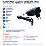 Alimentator 12v 2a stabilizat 24W DC 2.1mm IP20