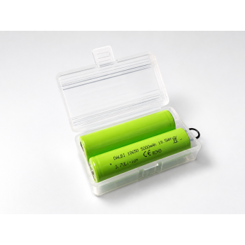 Acumulator 18650 5000mAh Li-Ion 3.7V Dalbi, set 2 bucati, cutie inclusa