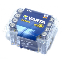 Baterie Alkalina Varta Energy-Energy R3 AAA set de 24 de bucati