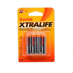 Baterii Alkaline Kodak Xtralife R3 AAA set de 4 bucati
