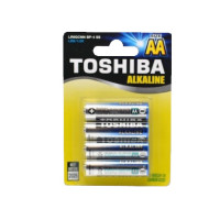Baterii alkaline Toshiba R6 AA set de 4 bucati