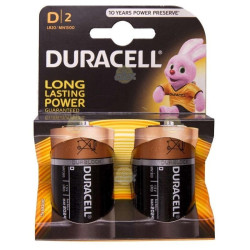 Baterie Alkalina Duracell R20 D set 2 bucati