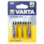 Baterii Varta Superlife r6 AA set de 4 bucati