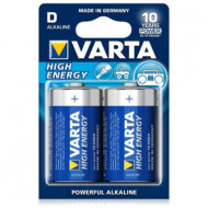 Baterie Alkalina Varta High-Energy R20 D set 2 bucati