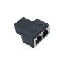 Splitter cablu internet RJ45 CAT5/6 mama 1 la 2