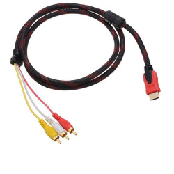 Cablu HDMI la 3 RCA Audio AV 1,5m