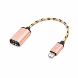 Cablu OTG iPhone pentru transfer date si conectare USB