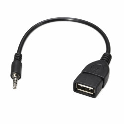 Cablu OTG Jack 3.5 mm USB Mama pentru conectare audio