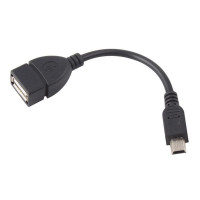 Cablu OTG Mini USB pentru transfer date si conectare USB