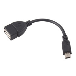 Cablu OTG Mini USB pentru transfer date si conectare USB