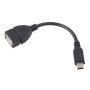 Cablu OTG Mini USB pentru transfer date si conectare USB