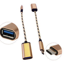 Cablu OTG Tip C pentru transfer date si conectare USB