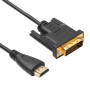CABLU VIDEO HDMI LA DVI D 24+1 1,5M