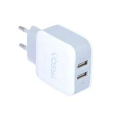 Incarcator retea 2xUSB 2.4A TREQA – incarcare rapida