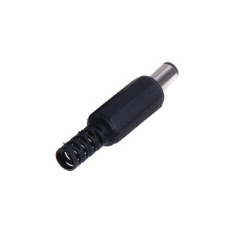 Mufa alimentare tata DC 2.1x5.5 mm cu prindere pe fir