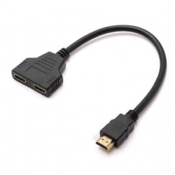 Spliter HDMI 2 IN 1 30 cm