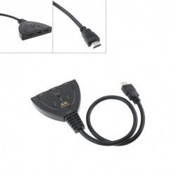 Splitter HDMI 3 IN 1 4K pentru comutare surse video