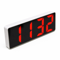 Ceas digital de camera cu termometru, LED rosu, alarma