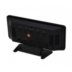 Ceas de camera cu led – Afisaj oglinda si LED albastru