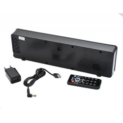 Ceas cu cronometru led albastru JH120 cu telecomanda