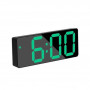 Ceas digital de camera cu termometru, LED verde, alarma