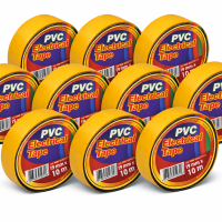 Banda De Izolier Galbena 19mm x 20m Set 10 buc