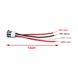 Intrerupator touch cu variator tensiune pentru banda LED 5V 12V 24V maxim 4A