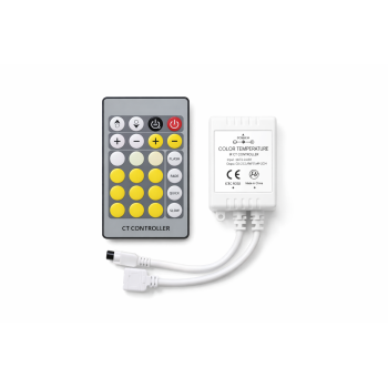 Controler IR CCT 24 taste pentru banda LED 12-24V, 2 canale