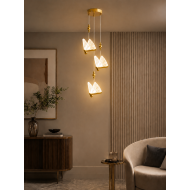 Lustra fluturi 18W 1500lm, 3000K/4000K/6500K, D350x1000mm