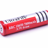 Acumulator 3.7 v li-ion 18650 7800mah rosu