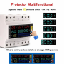 Protector Multifunctional Trifazic 100A cu afisaj V A Hz KWh