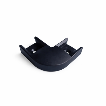 Conector de colt negru 90 grade pentru profil aplicat banda LED