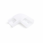 Conector de colt alb 90 grade pentru profil aplicat banda LED