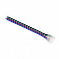 Conector banda led cob rgb 10mm 4 pini set 10 buc