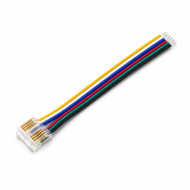 Conector banda led cob rgb+CCT 12mm 6 pini set 10 buc