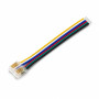 Conector banda led cob rgb+CCT 12mm 6 pini set 10 buc