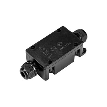 Conector exterior etans ip68 cu 2 intrari pentru cabluri