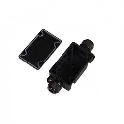 Conector exterior etans ip68 cu 2 intrari pentru cabluri