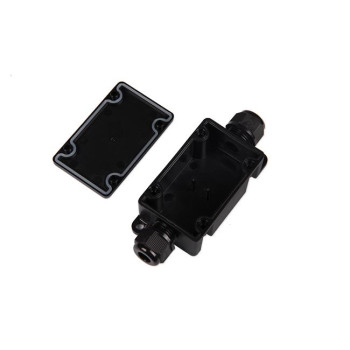 Conector exterior etans ip68 cu 2 intrari pentru cabluri