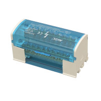 Bloc distributie 125A 500V model 211 pentru tablouri electrice