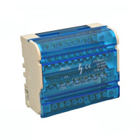 Bloc distributie electric 411 125A 500V pentru tablouri electrice