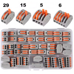 Conector doza 55buc push-in pentru fire electrice