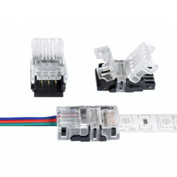 Conector banda LED CCT 10mm 3 pini - 3 fire
