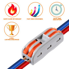 Conector doza 2 + 2 fire 32A PCT-222