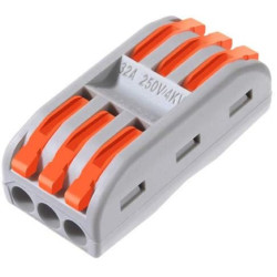 Conector doza 3 + 3 fire 32A PCT-223