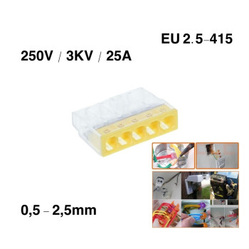 Conector Doza Rapid 5G - EU2.5 / PCT-415D