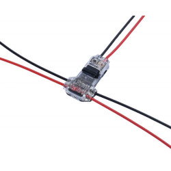 Conector T2 cu blocare 6 fire 300V 10A pentru fire litate
