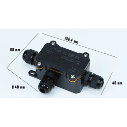 Conector waterproof cutie conexiuni electrice ip68 submersibila